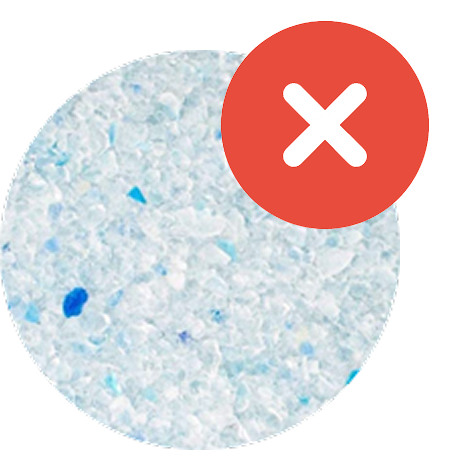 Silicagel-kattenbakvulling