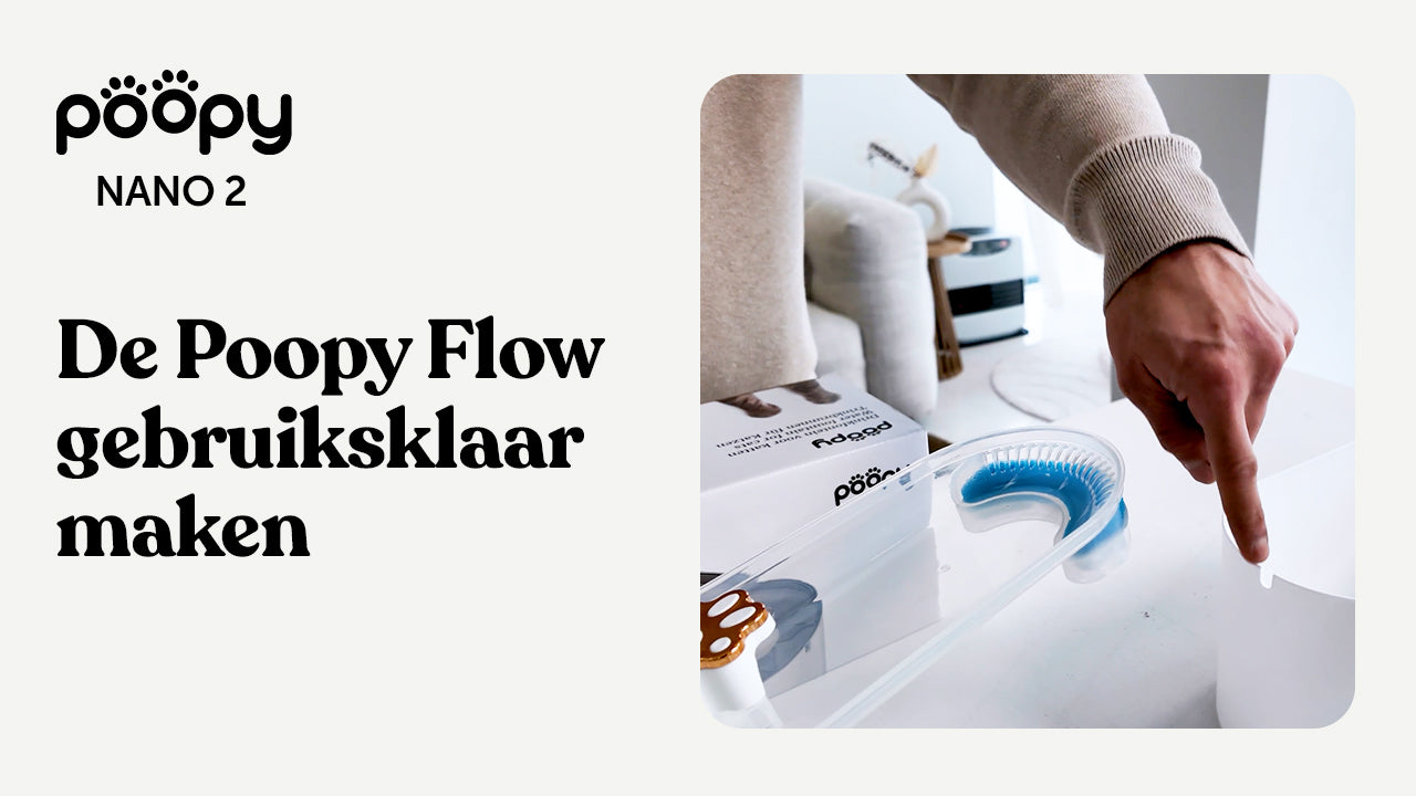 De Poopy Flow in gebruiksklaar maken